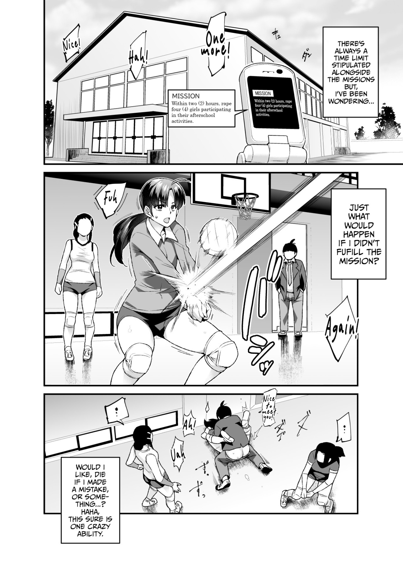 Hentai Manga Comic-Super Cheat Mission EX-Read-36